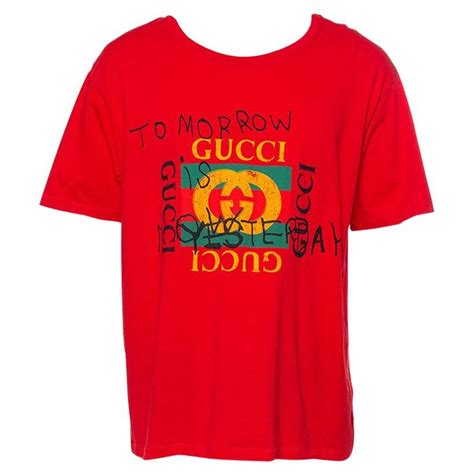 tomorrow is now yesterday gucci|Gucci slogan tees history.